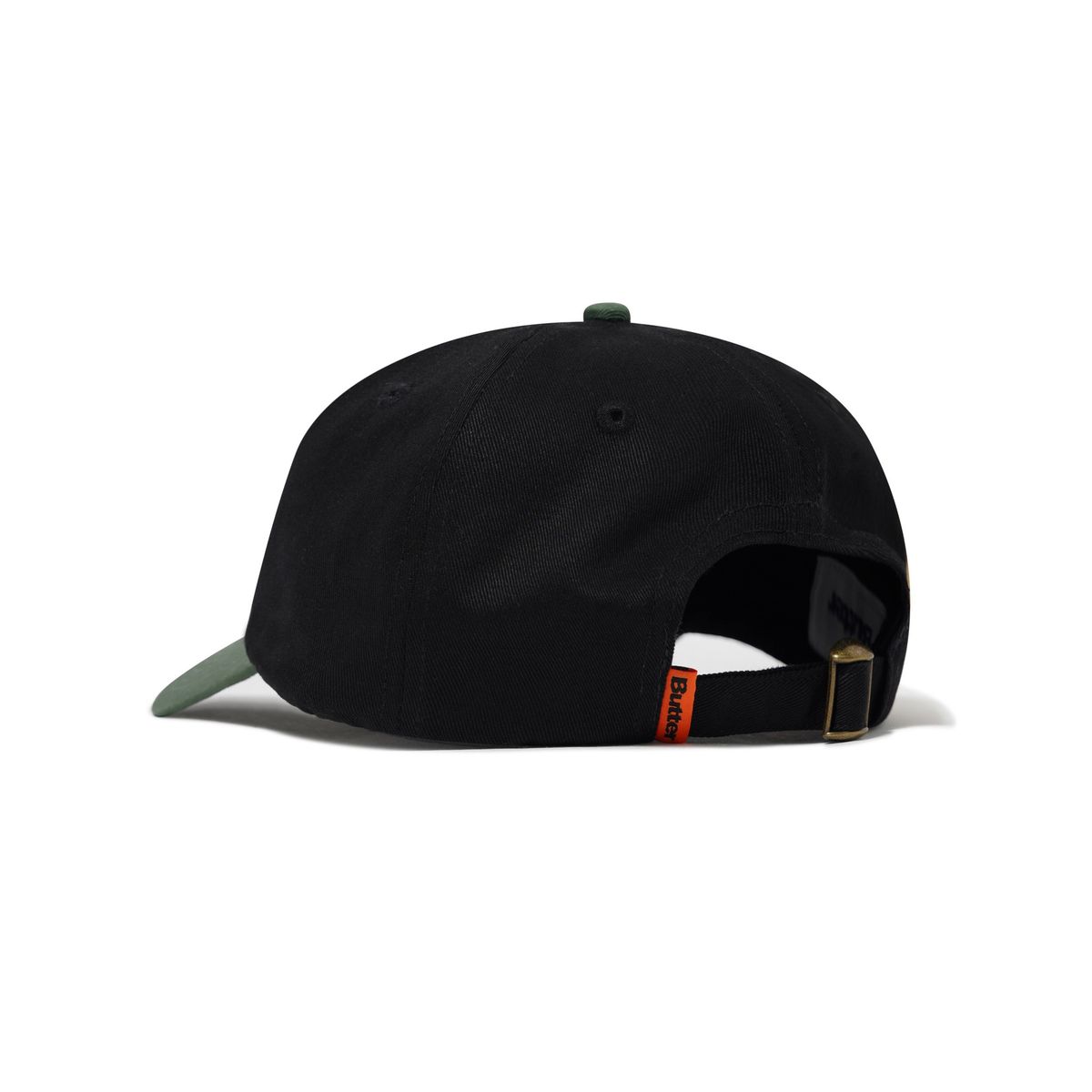 Butter Goods Alien 6 Panel Cap in Black/Sage