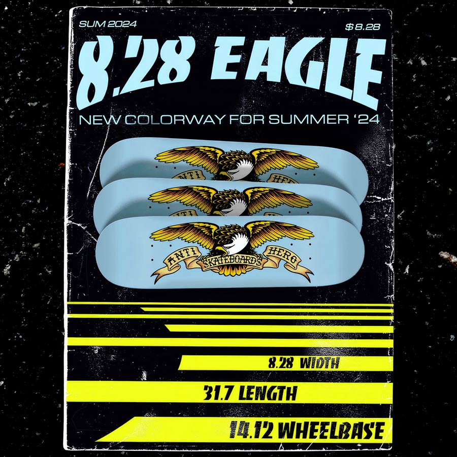 Antihero Classic Eagle Deck 8.28 - Goodnews Skateshop