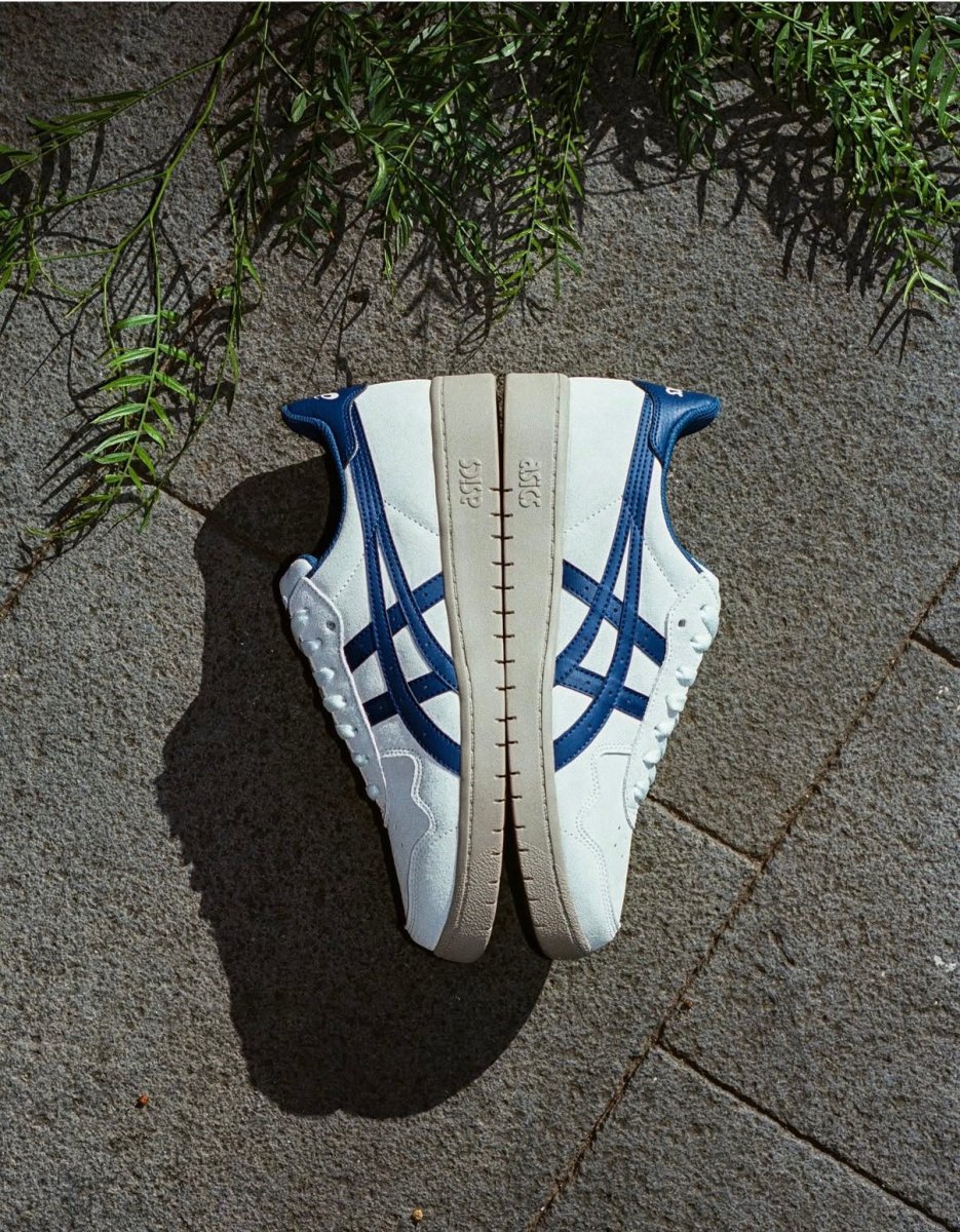ASICS Japan Pro in Cream/Independence Blue - Goodnews Skateshop