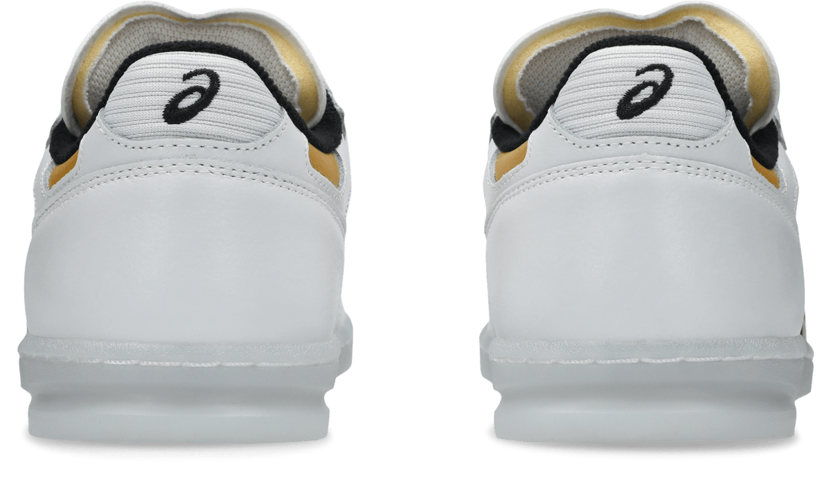 ASICS Leggerezza FB in White/Pure Gold - Goodnews Skateshop