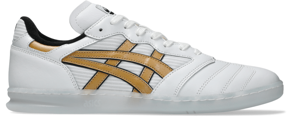 ASICS Leggerezza FB in White/Pure Gold - Goodnews Skateshop
