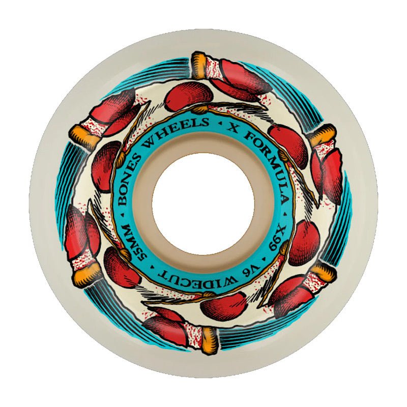 Bones X - Formula Deep Dish V6 Wheels 99a 55mm - Goodnews Skateshop