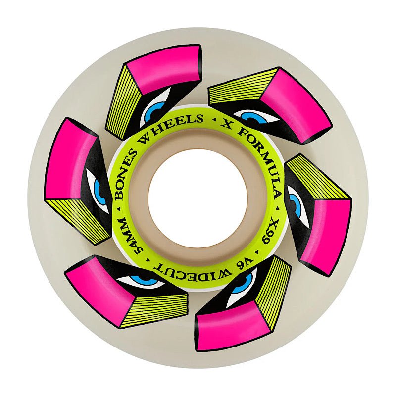 Bones X - Formula Lookbook V6 Wheels 99a 54mm - Goodnews Skateshop