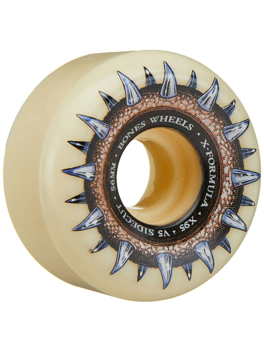 Bones X - Formula Street Cleats V5 Sidecut Wheels 95a 56mm - Goodnews Skateshop