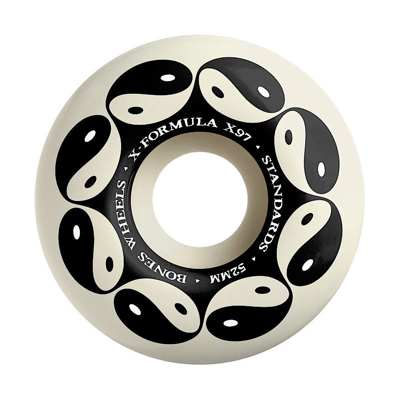 Bones X - Formula Ying Yang V1 Wheels 97a 53mm - Goodnews Skateshop