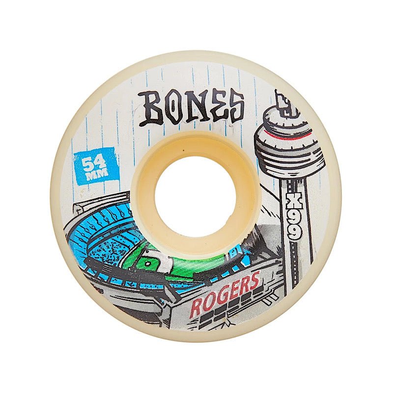 Bones XF Rogers Centre Standards V1 Wheels 99a 54mm - Goodnews Skateshop
