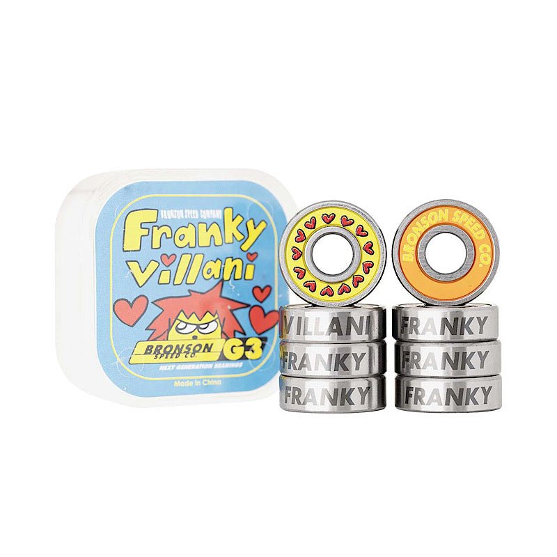 Bronson Franky Villani G3 Bearings - Goodnews Skateshop