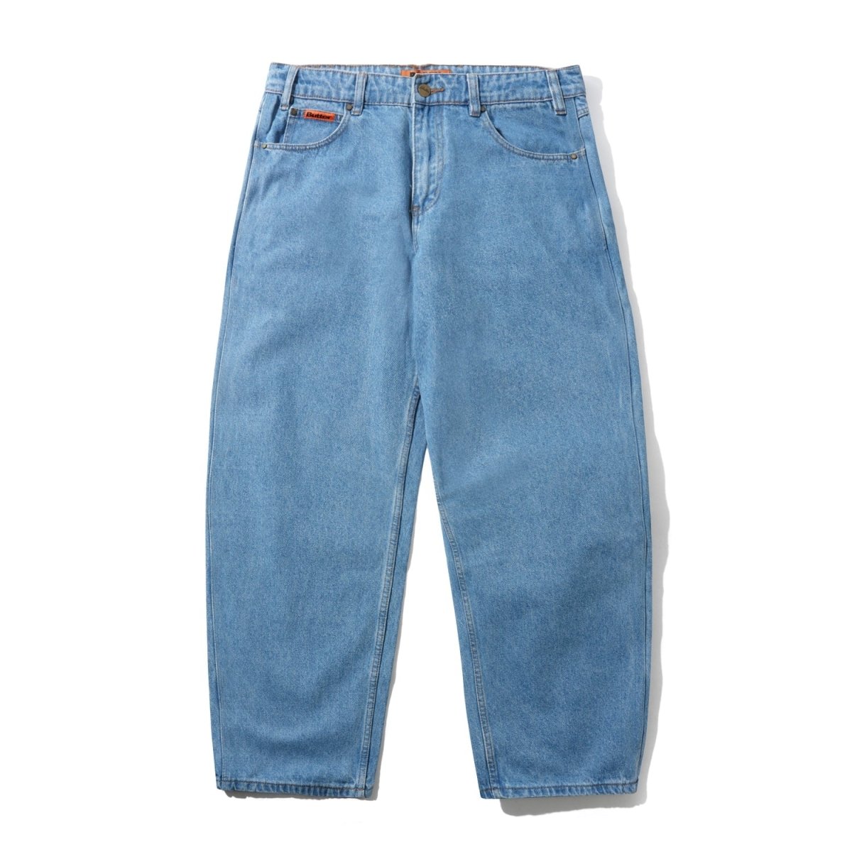 Butter Goods Baggy Denim Jeans in Washed Indigo - Goodnews Skateshop