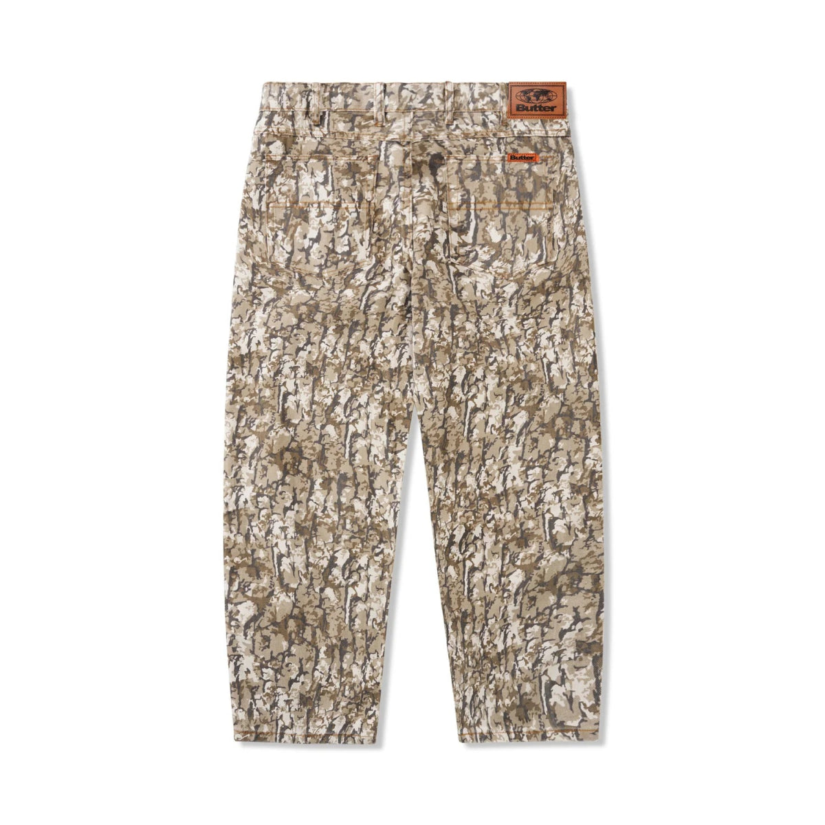 Butter Goods Bark Camo Denim Jeans in Tan - Goodnews Skateshop