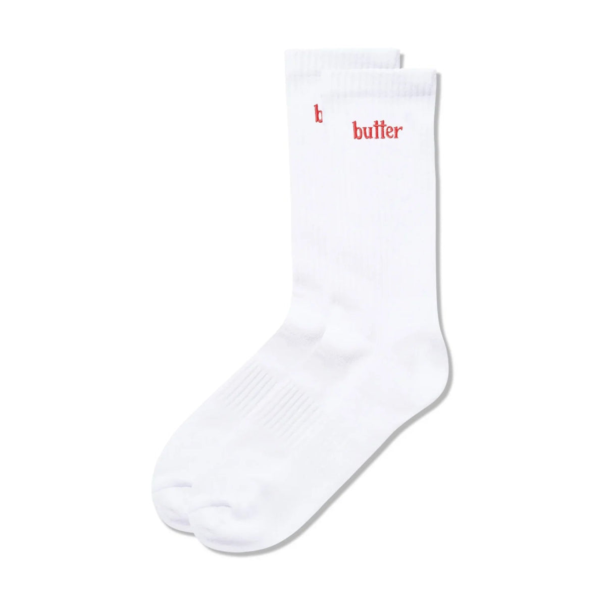 Butter Goods Basic Socks in White - Goodnews Skateshop