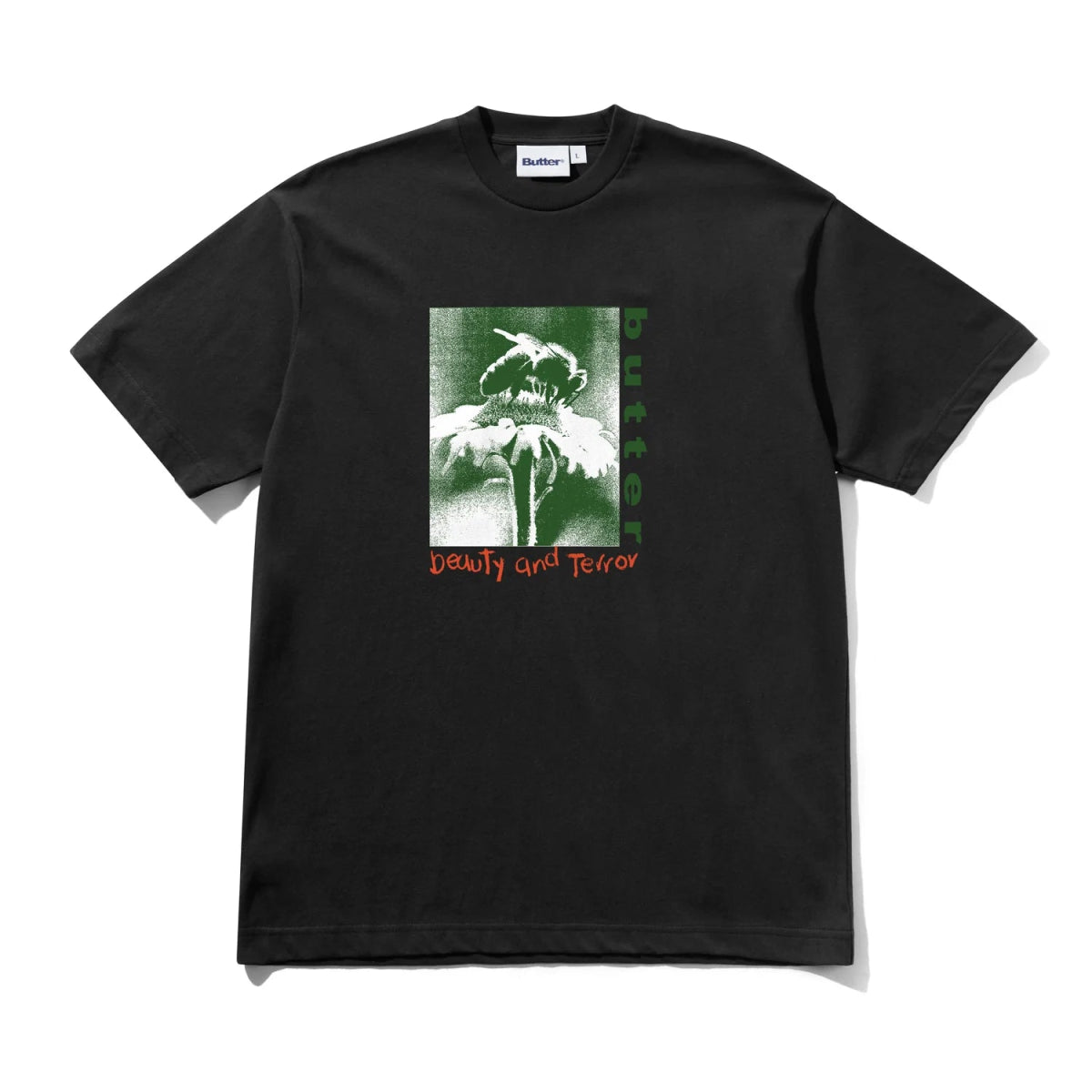 Butter Goods Beauty T-Shirt in Black - Goodnews Skateshop