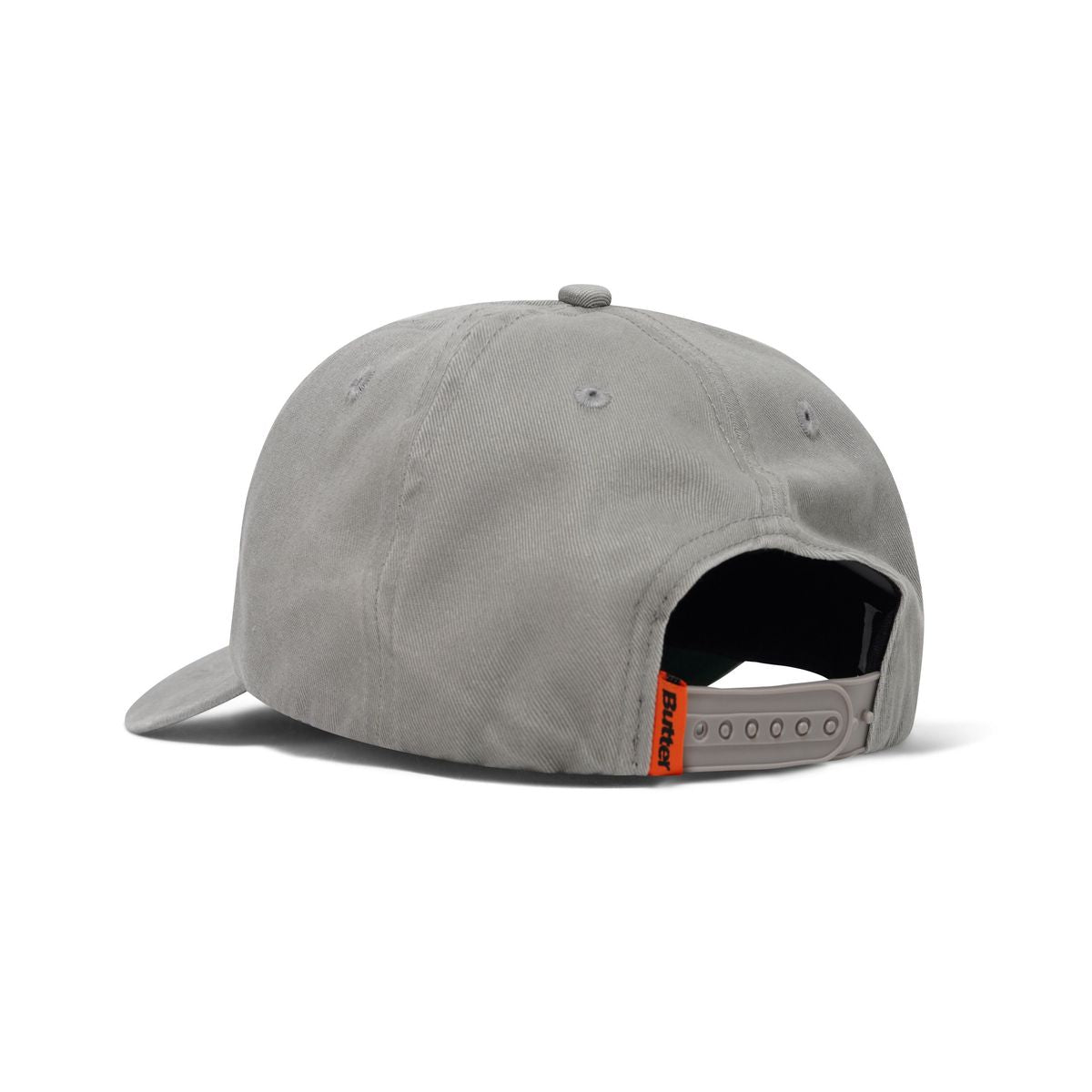 Butter Goods Blotch 5 Panel Cap in Cool Grey - Goodnews Skateshop