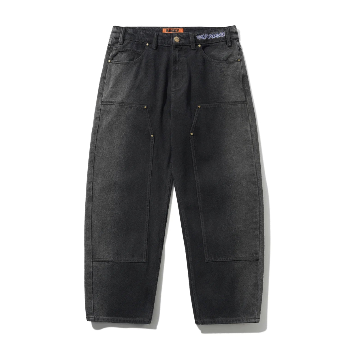 Butter Goods Bronco Denim Jean in Washed Black - Goodnews Skateshop