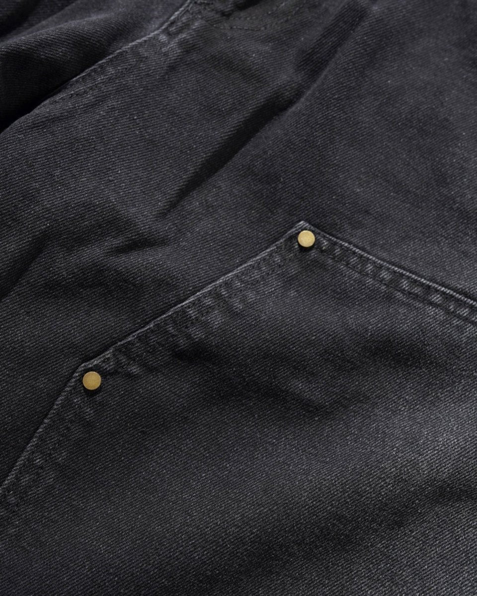 Butter Goods Bronco Denim Jean in Washed Black - Goodnews Skateshop