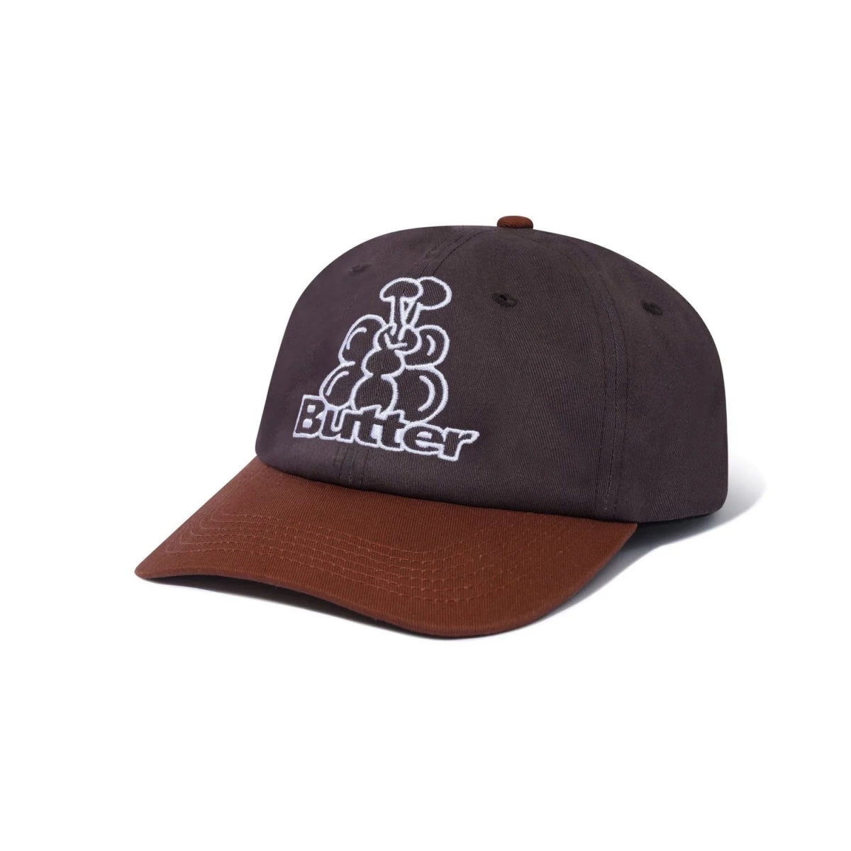 Butter Goods Bugs 6 Panel Cap in Redwood/Rust - Goodnews Skateshop