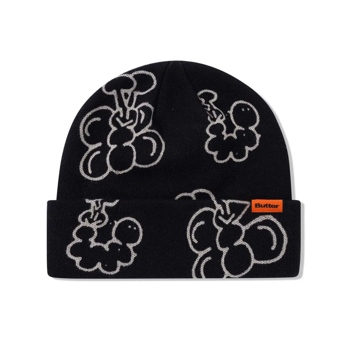 Butter Goods Bugs Beanie in Black - Goodnews Skateshop