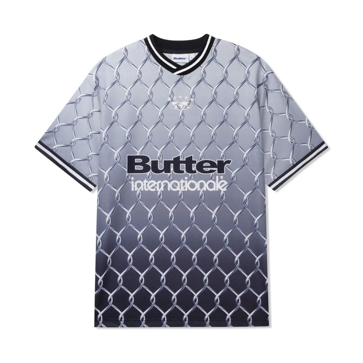 Butter Goods Cage Jersey in Grey - Goodnews Skateshop