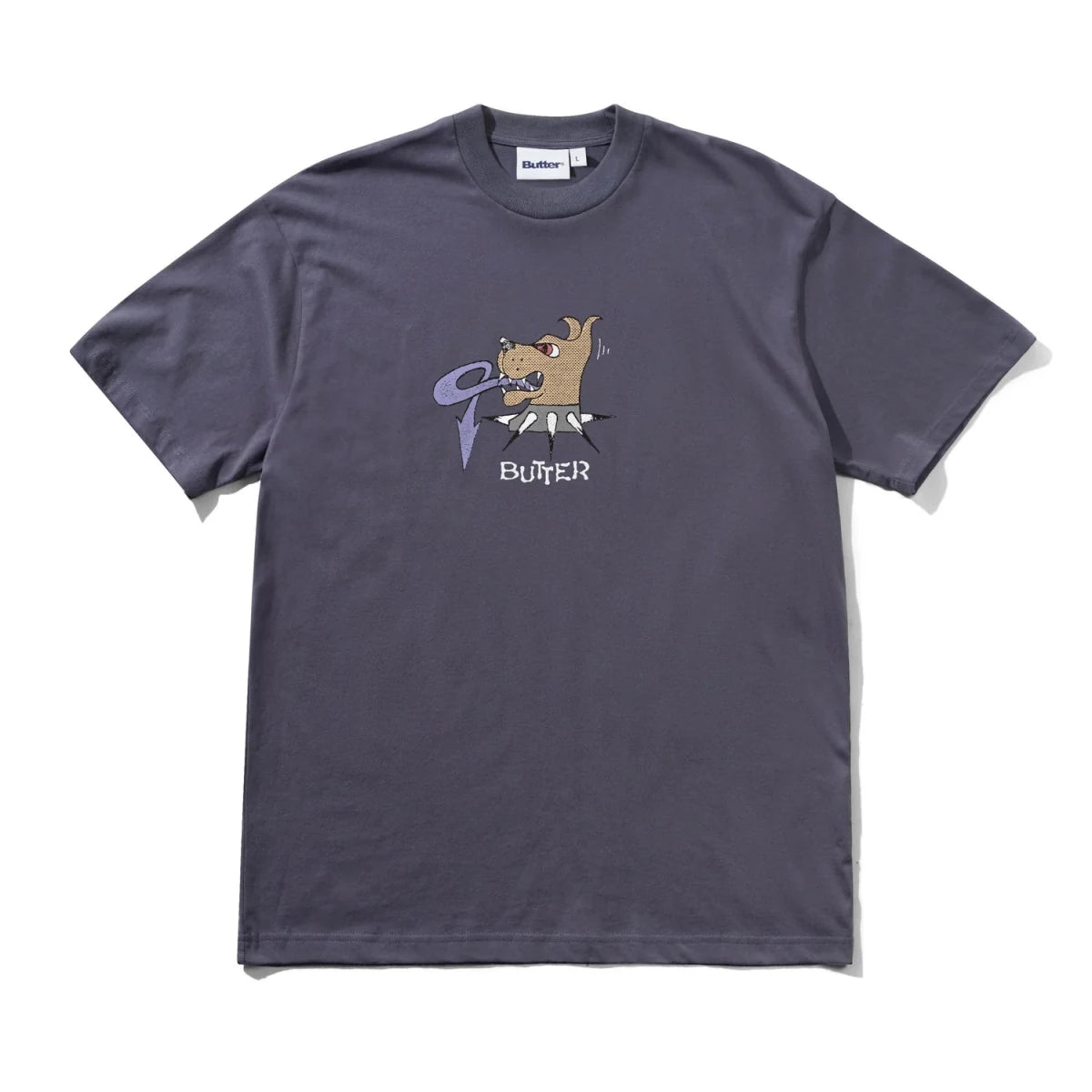 Butter Goods Canine T-Shirt in Anchor - Goodnews Skateshop
