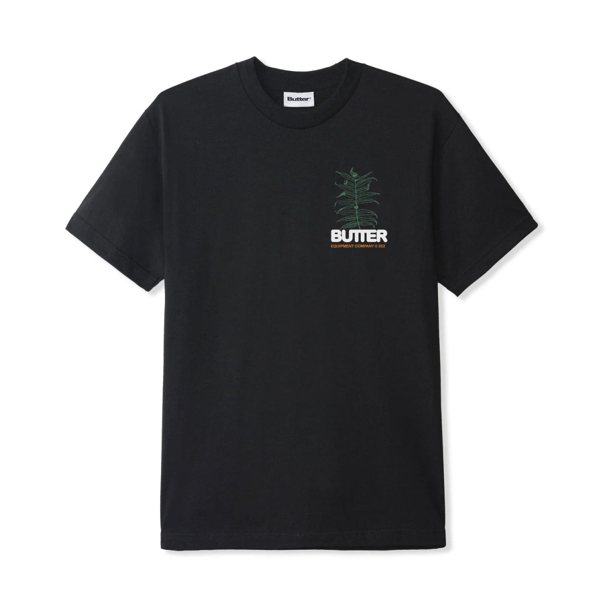 Butter Goods Earth T-Shirt in Black - Goodnews Skateshop