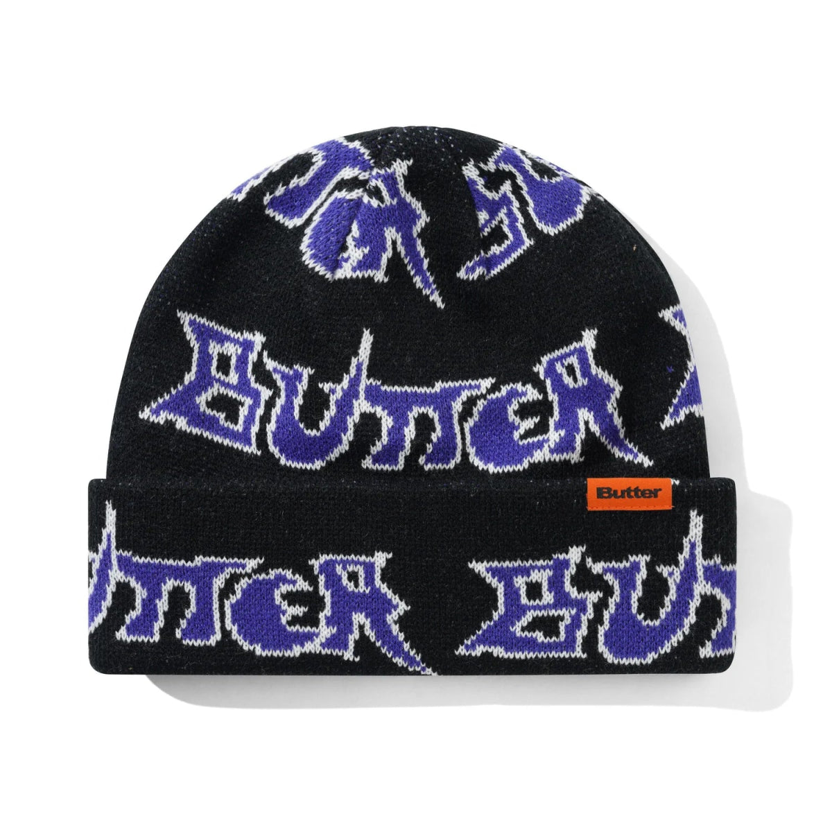 Butter Goods Encounter Beanie in Black - Goodnews Skateshop