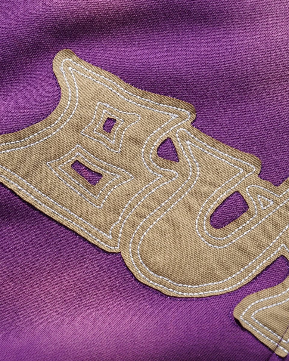 Butter Goods Encounter Zip - Thru Hoodie in Washed Purple - Goodnews Skateshop