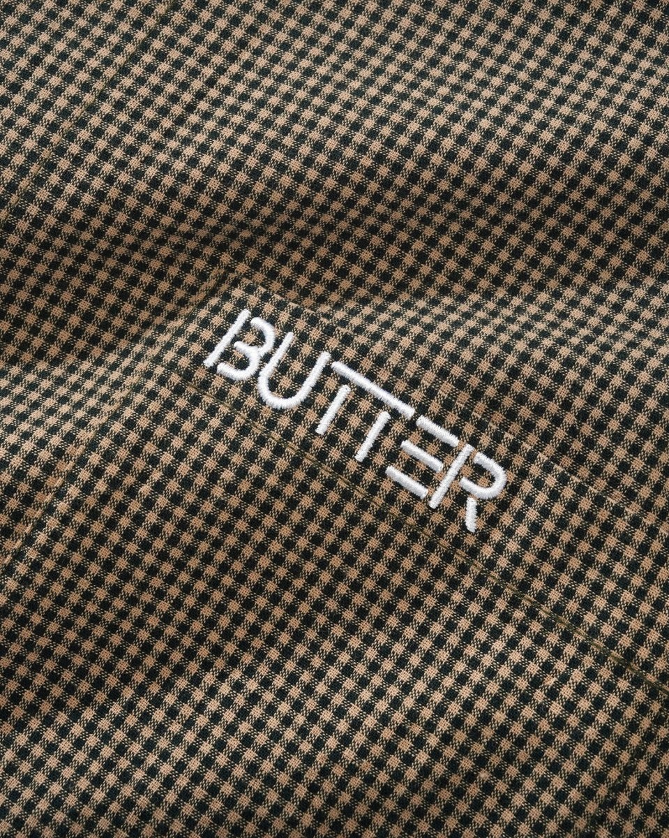 Butter Goods Equipt Shirt in Green - Goodnews Skateshop