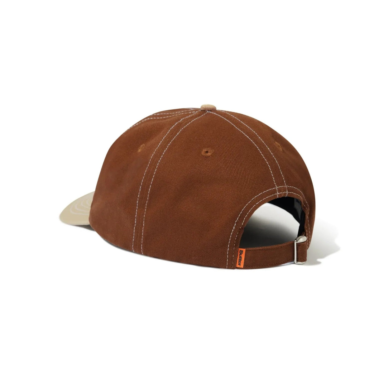 Butter Goods Lock 6 Panel Cap in Oak/Tan - Goodnews Skateshop