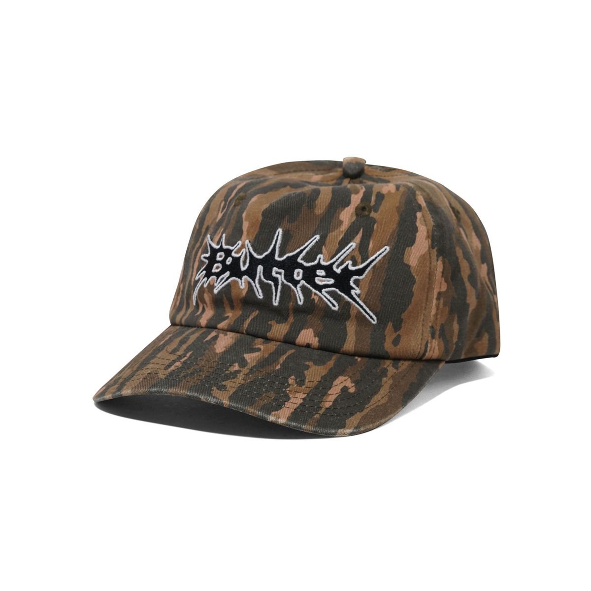 Butter Goods Nail 5 Panel Cap in Frog Camo - Goodnews Skateshop