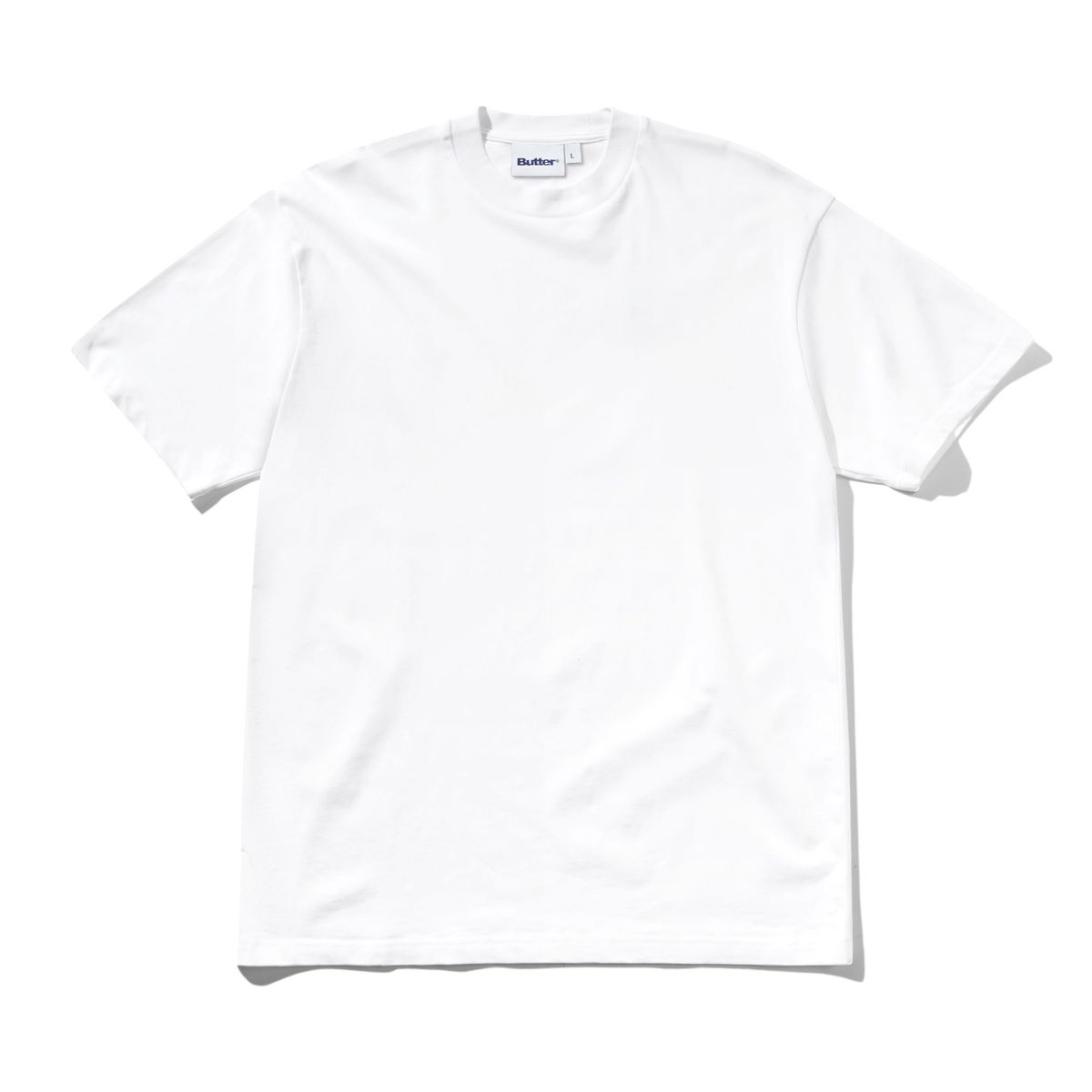 Butter Goods Nail Shoulder Print T-Shirt in White - Goodnews Skateshop