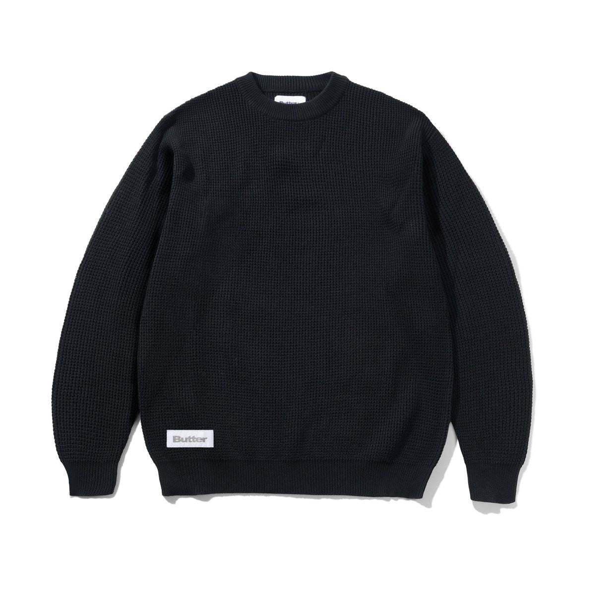 Butter Goods Newcomer Reversible Knit Sweater in Black - Goodnews Skateshop