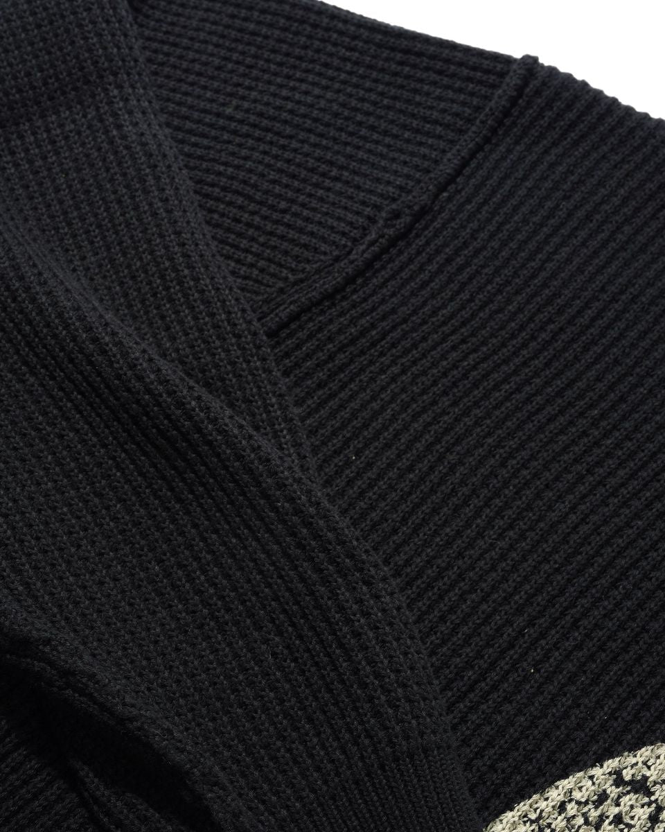 Butter Goods Newcomer Reversible Knit Sweater in Black - Goodnews Skateshop
