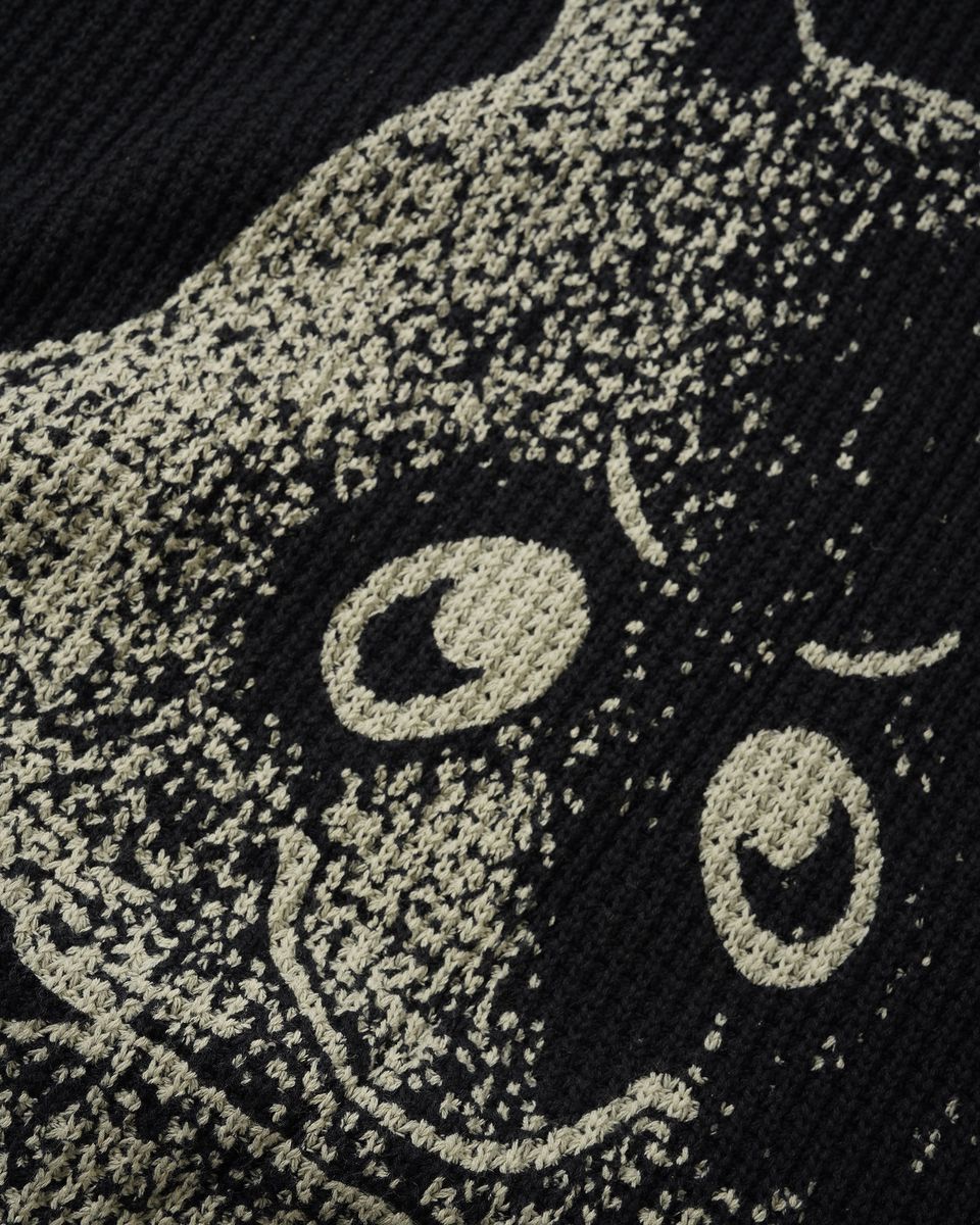 Butter Goods Newcomer Reversible Knit Sweater in Black - Goodnews Skateshop