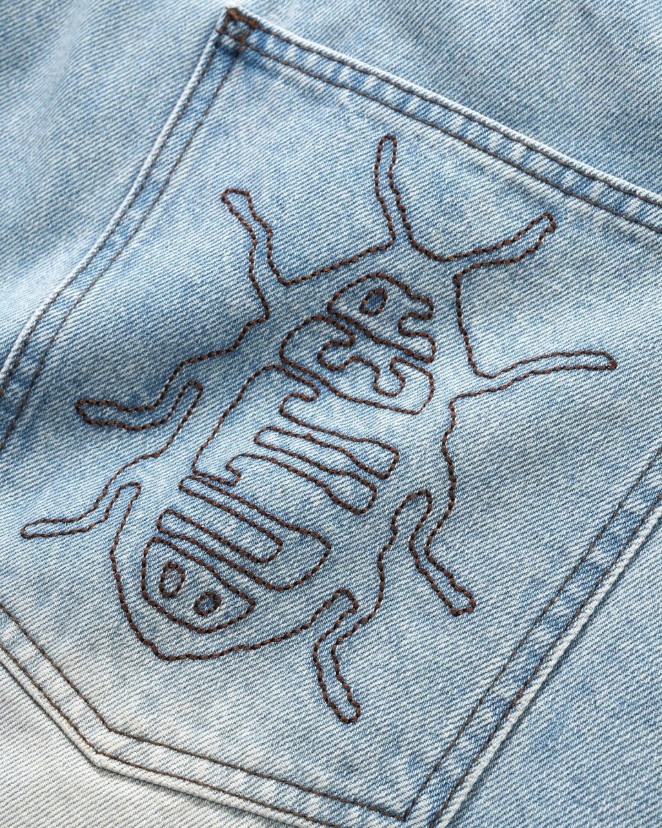 Butter Goods Roach Denim Jean in Distressed Indigo - Goodnews Skateshop