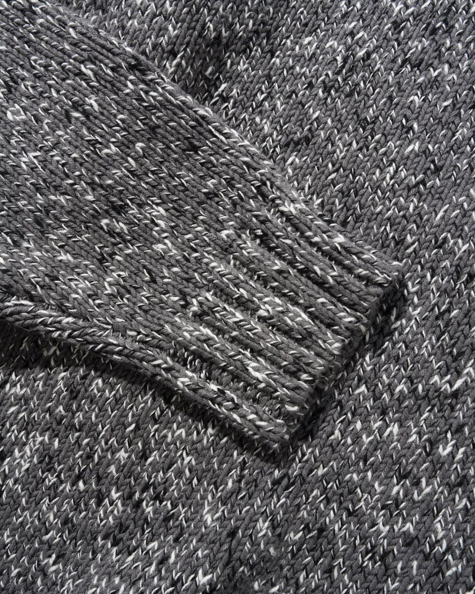 Butter Goods Speckle Knit Sweater in Charcoal - Goodnews Skateshop