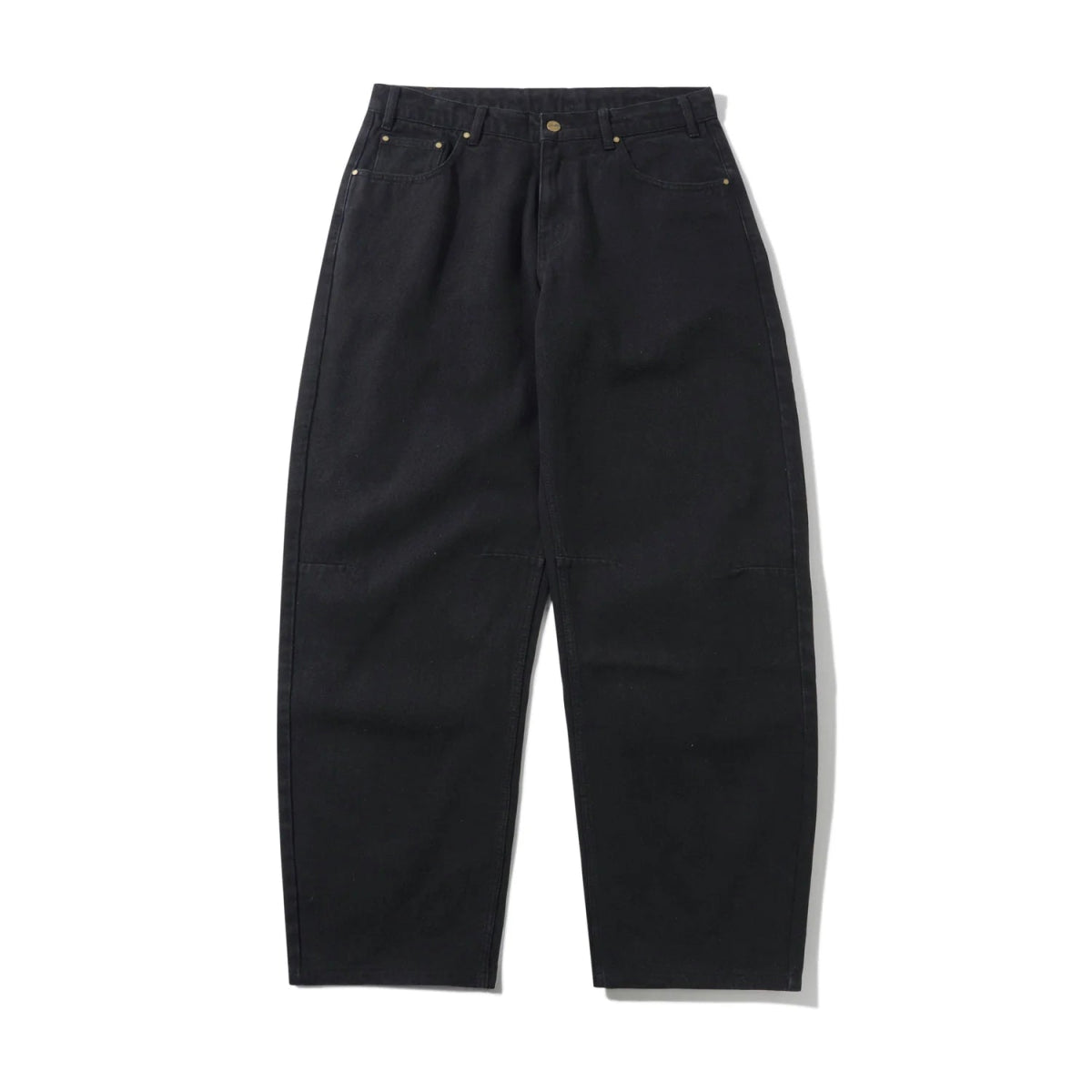 Butter Goods Wide Cut Denim Jeans in Dark Washed Black - Goodnews Skateshop