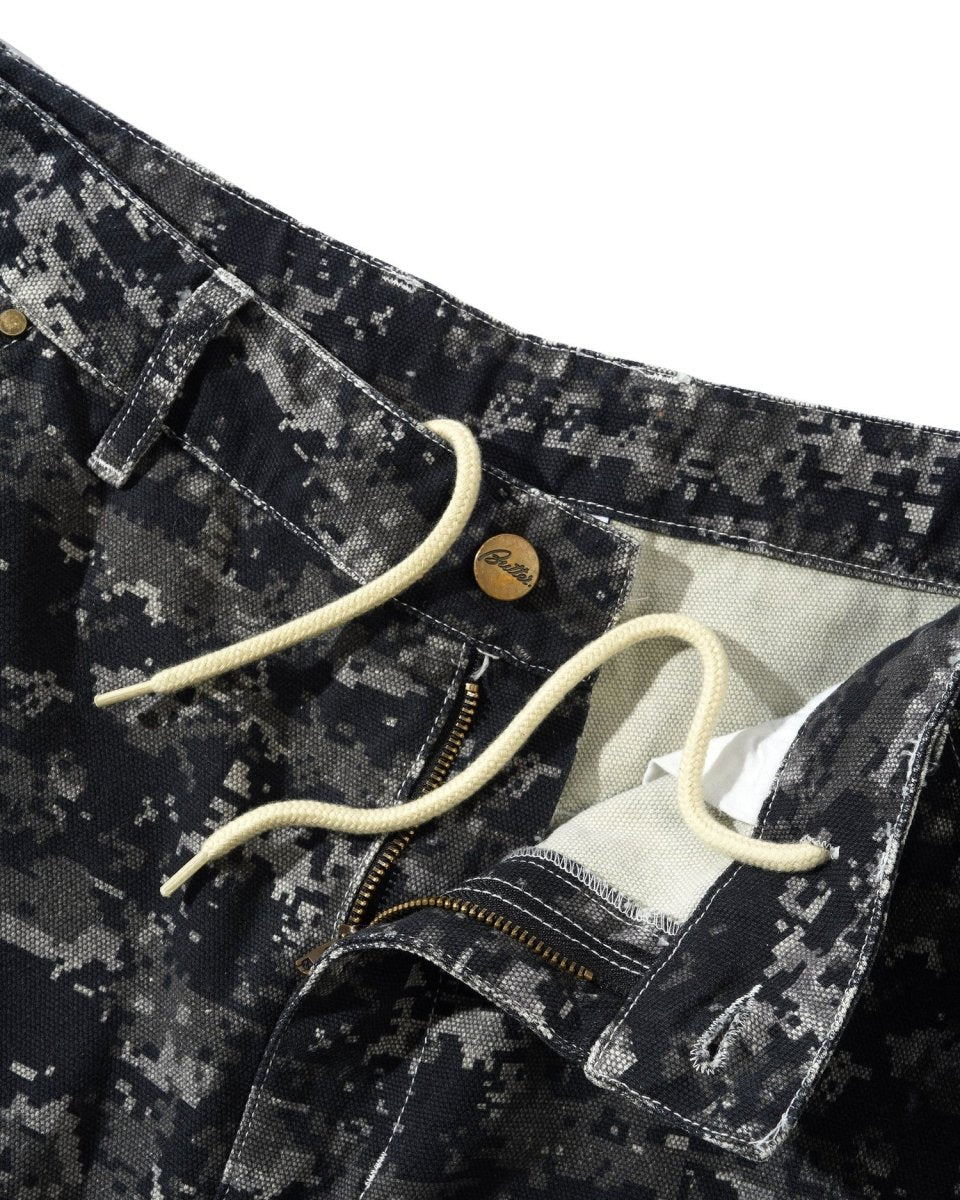 Butter Goods Work Pants in Dark Digital Camo - Goodnews Skateshop