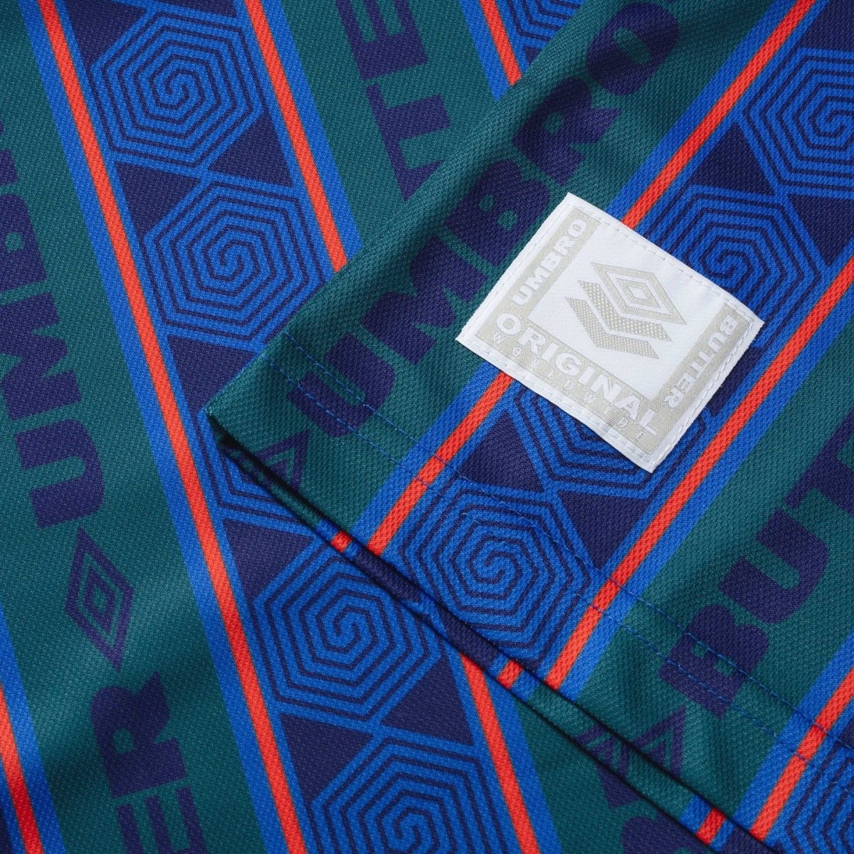 Butter Goods x Umbro Vert Jersey in Forest/Cobalt - Goodnews Skateshop