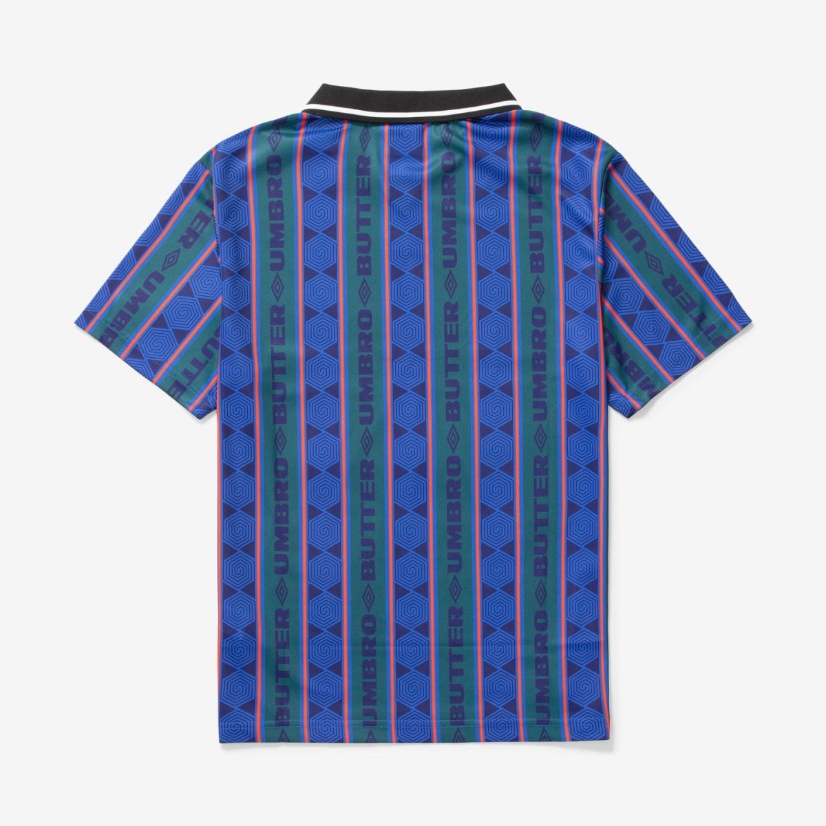 Butter Goods x Umbro Vert Jersey in Forest/Cobalt - Goodnews Skateshop