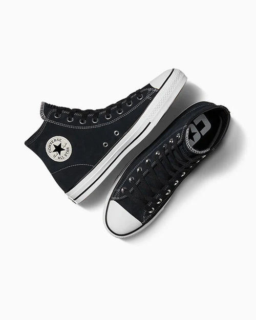 Converse CONS CTAS Pro Hi in Black/Black/White - Goodnews Skateshop