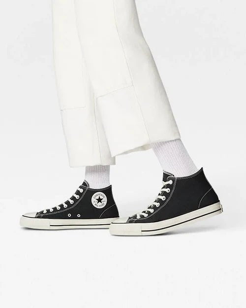 Converse CONS CTAS Pro Mid in Black/Black/Egret - Goodnews Skateshop