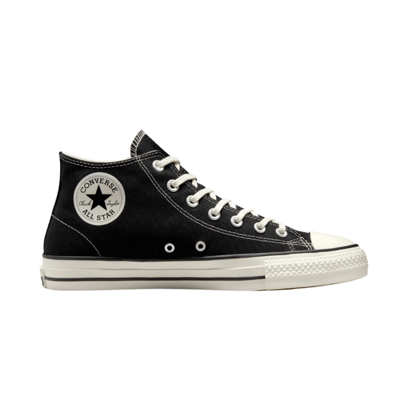 Converse CONS CTAS Pro Mid in Black/Black/Egret - Goodnews Skateshop