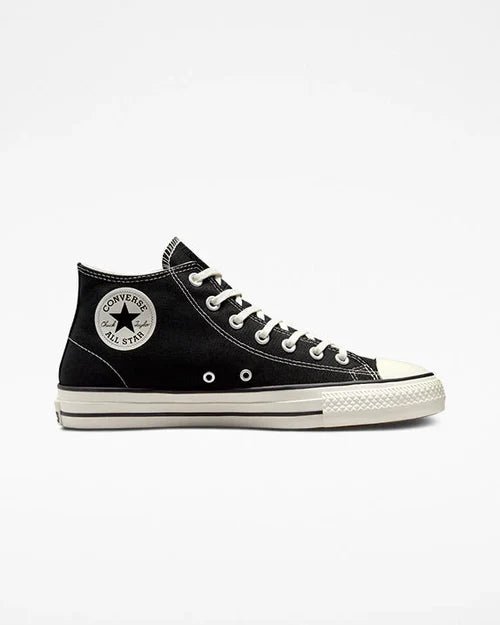 Converse CONS CTAS Pro Mid in Black/Black/Egret - Goodnews Skateshop