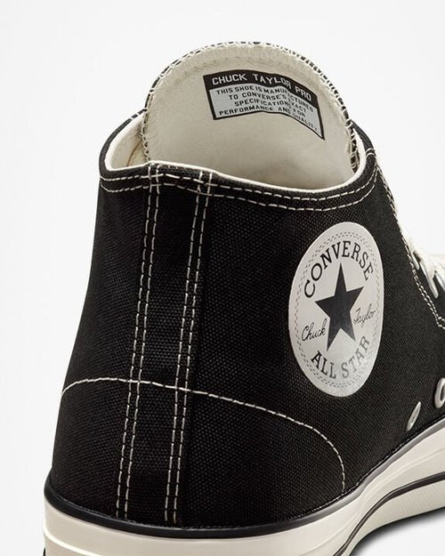Converse CONS CTAS Pro Mid in Black/Black/Egret - Goodnews Skateshop