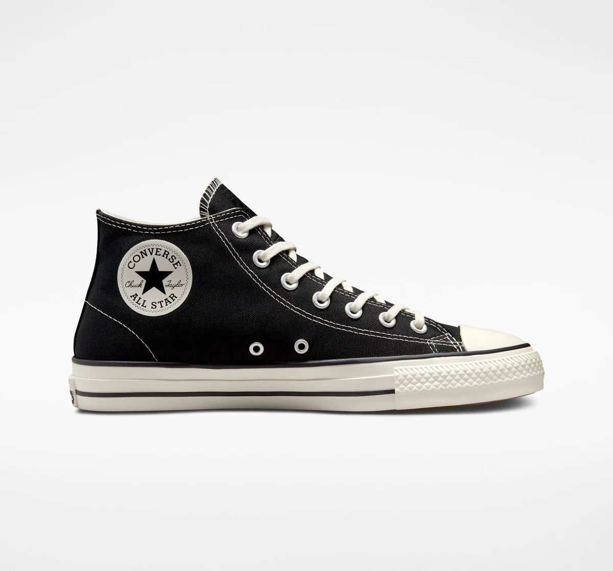 Converse CONS CTAS Pro Mid in Black/Black/Egret - Goodnews Skateshop