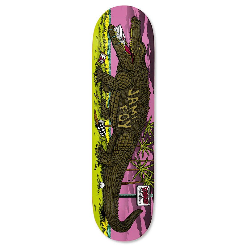 Deathwish Jamie Foy Deerfield Mascot Deck 8.25 - Goodnews Skateshop