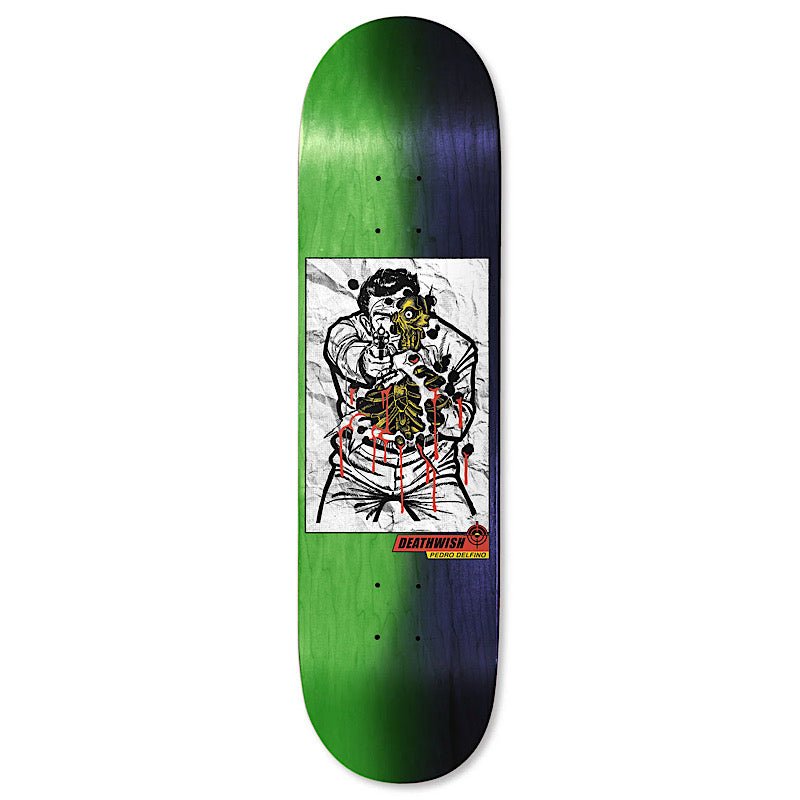 Deathwish Pedro Delfino Saturday Night Special Deck 8.38 - Goodnews Skateshop