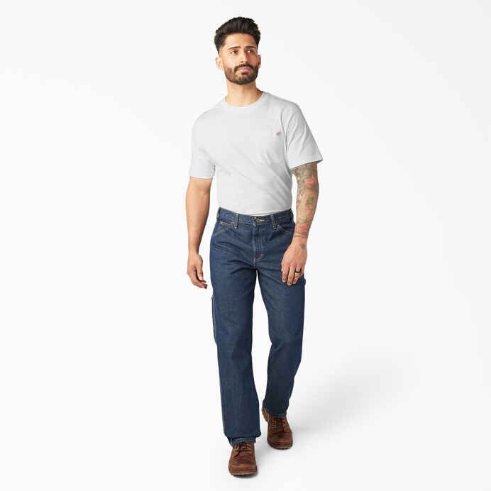 Dickies Relaxed Fit Carpenter Jeans in Dark Blue - Goodnews Skateshop