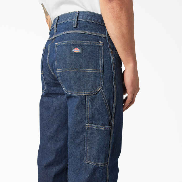 Dickies Relaxed Fit Carpenter Jeans in Dark Blue - Goodnews Skateshop