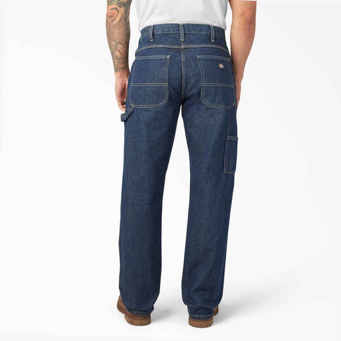 Dickies Relaxed Fit Carpenter Jeans in Dark Blue - Goodnews Skateshop
