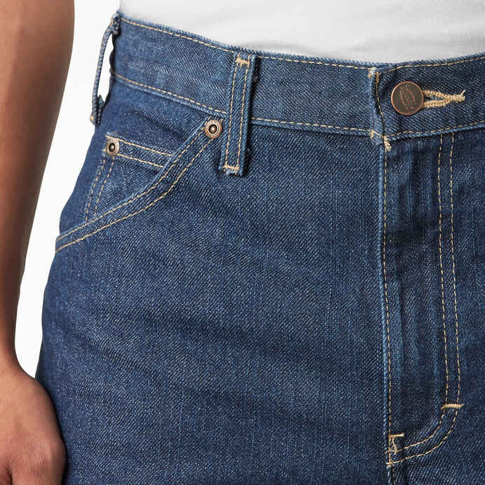 Dickies Relaxed Fit Carpenter Jeans in Dark Blue - Goodnews Skateshop